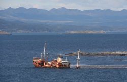 Shipwreck Logos in Beagle Channel