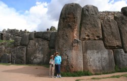 Sacsayhuamn is an Inca walled complex