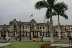 The Government Palace on Plaza Mayor