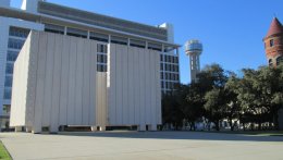 JFK Memorial in Dallas, Texas