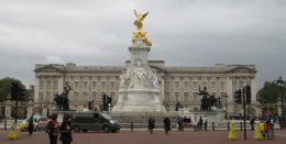 Buckingham Palace in London, England