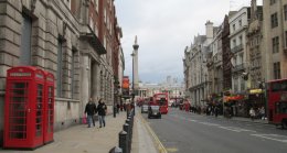 Whitehall looking toward Trafalgar Square