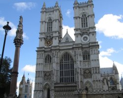Westminster Abbey in London, England