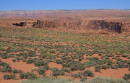 Horseshoe Bend Trail near Page, Arizona