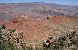 Navajo Point on the South Rim of the Grand Canyon