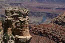 Moran Point on the South Rim of the Grand Canyon