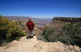 Moran Point on the South Rim of the Grand Canyon