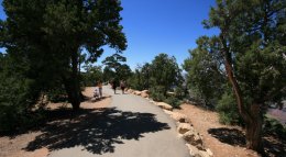 The Rim Walk on the South Rim of the Grand Canyon