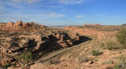 Utah highway #313 northwest of Moab