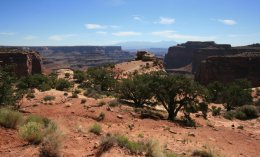 Shafer Canyon in Canyonlands National Park