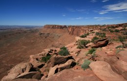 Grand View Point in Canyonlands National Park
