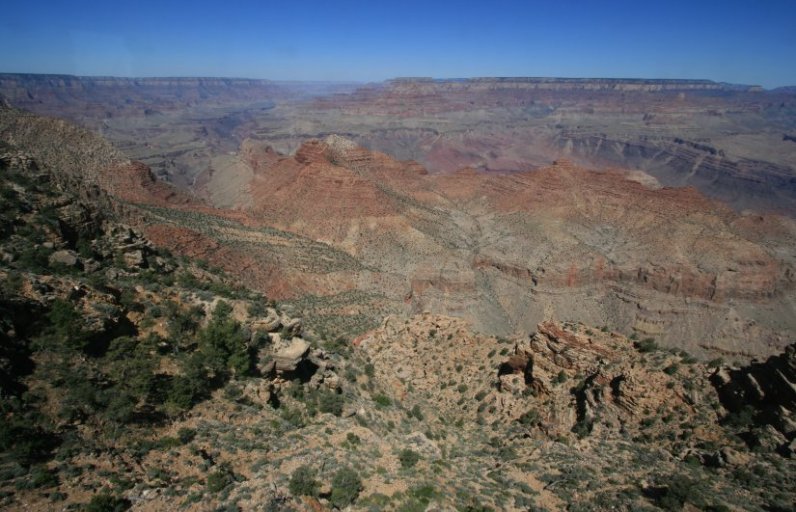 Desert View on the South Rim of the Grand Canyon