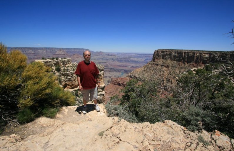 Moran Point on the South Rim of the Grand Canyon