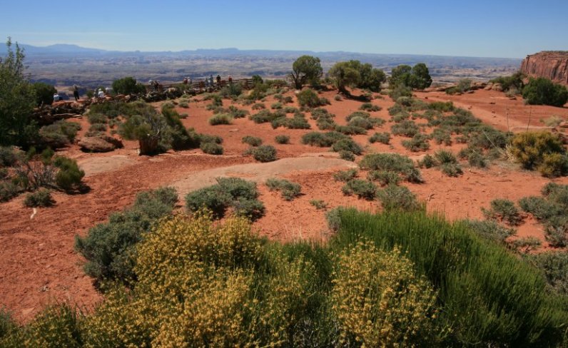 Grand View Point in Canyonlands National Park